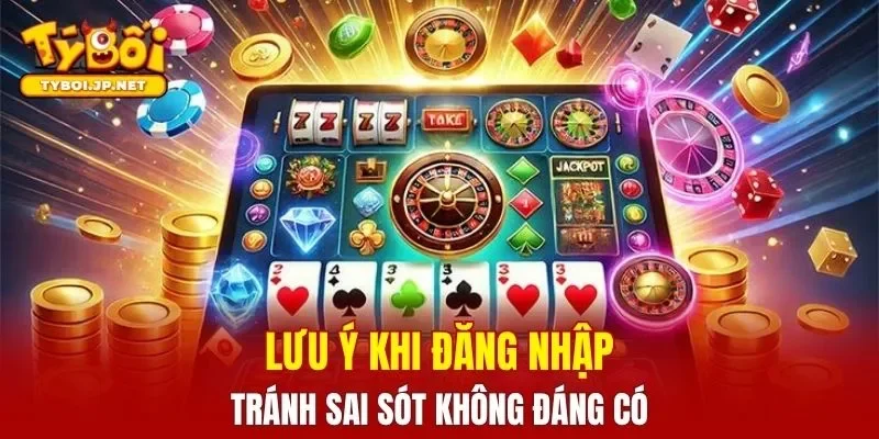 Lưu ý khi đăng nhập tránh sai sót không đáng có